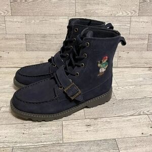 Polo Ralph Lauren Polo Bear Ranger HI II Navy Blue Boots